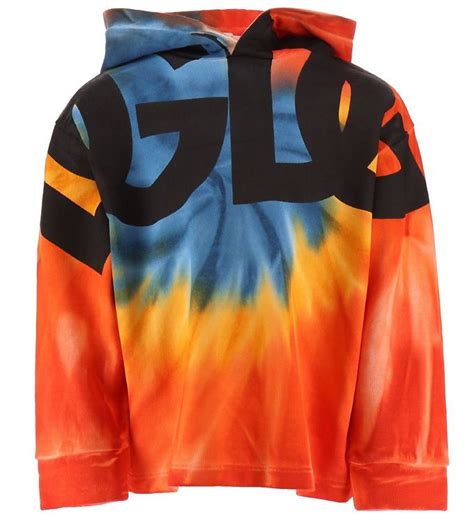 dolce gabbana hoodie orange|dolce and gabbana sweatsuit.